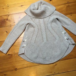 Anthropologie Angel of the North Cabled Boucle Pullover  S
